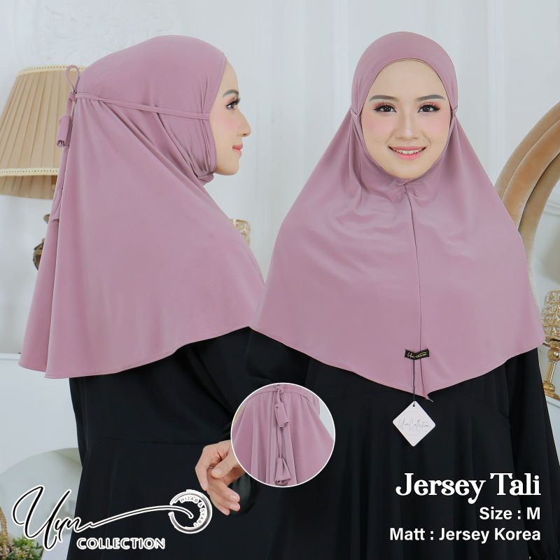 JILBAB INSTAN BERGO JERSEY TALI BY UUN