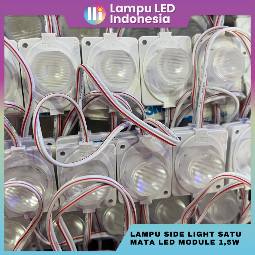 LAMPU SIDE LIGHT SATU MATA LED MODULE 1,5W - TALLED LAMPU MODUL 1 MATA NC SAMSUNG SIDELIGHT
