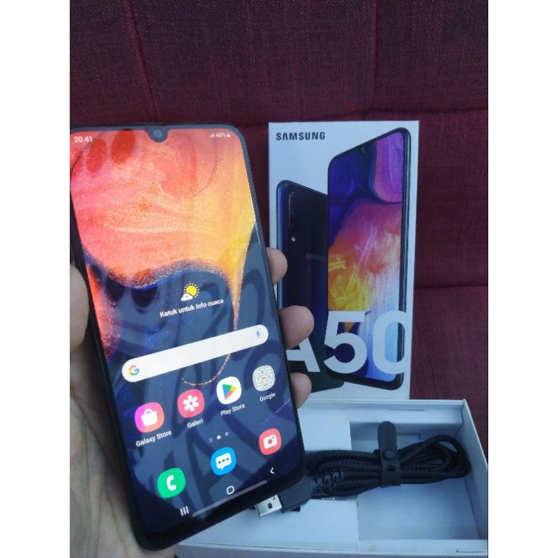 Seken Samsung A50 ram 6/128 Seadanya