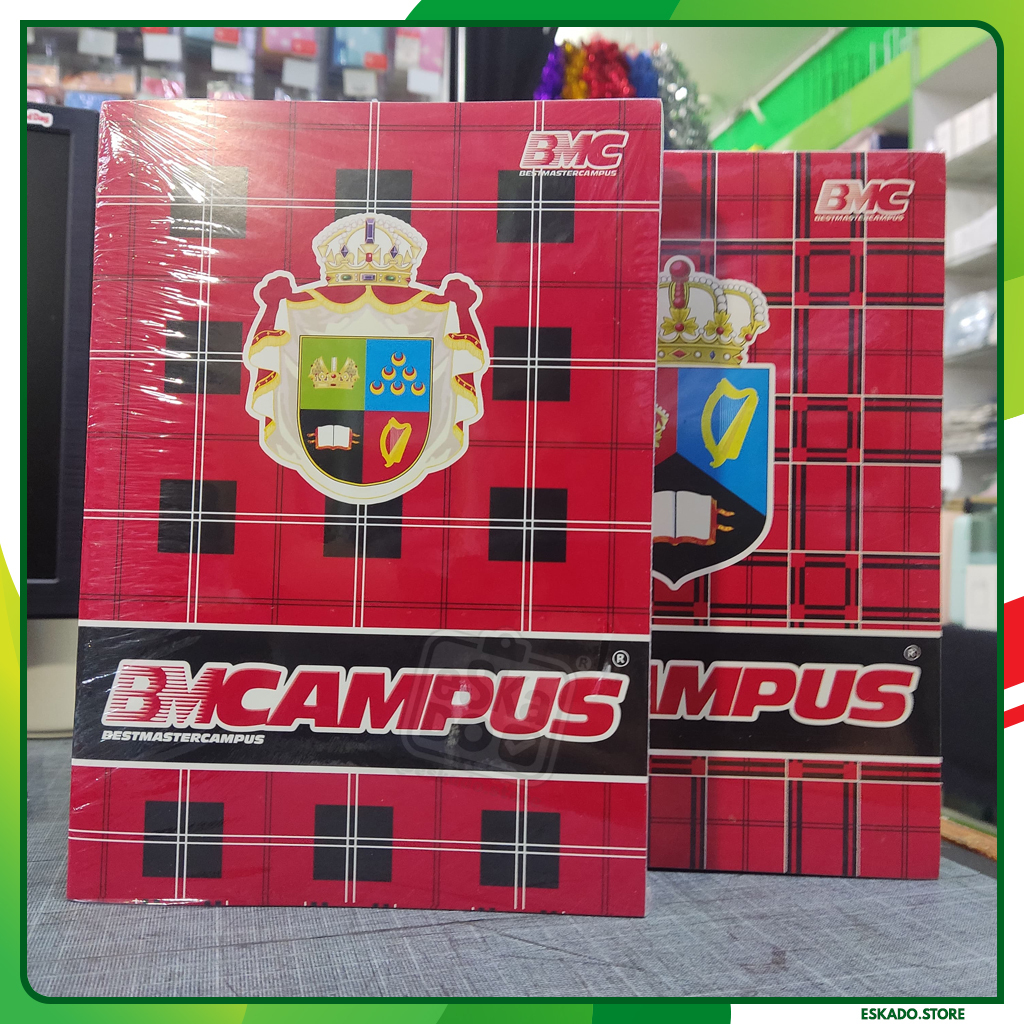 

Ay00! Buku Tulis Campus BMC / Buku Tulis BMC CAMPUS Boxy ( 50 lembar )