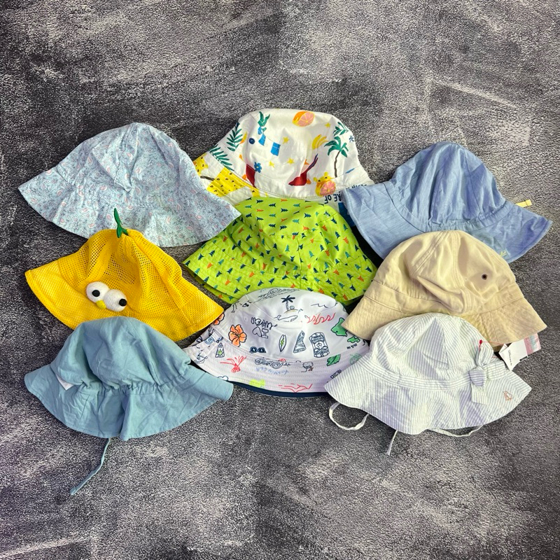 THRIFT TOPI BUCKET HAT / RIMBA ANAK - Second Branded Part. 2
