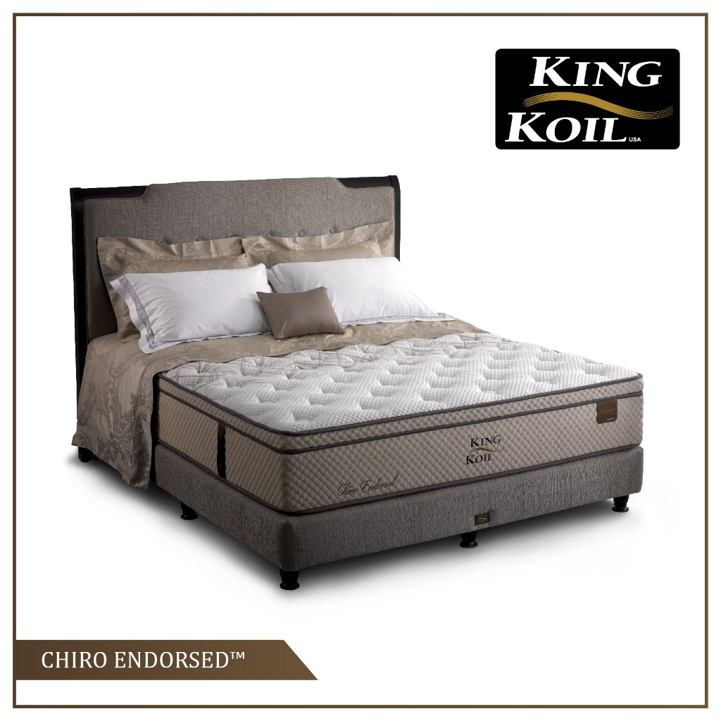 King Koil Mattress "Chiro Endorsed" / Kasur King Koil "Chiro Endorsed"