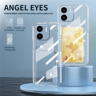 Xiaomi Redmi A2 A1 Softcase TRANSPARENT CARD HOLDER Case Casing Hp Xiaomi Redmi A2 A1