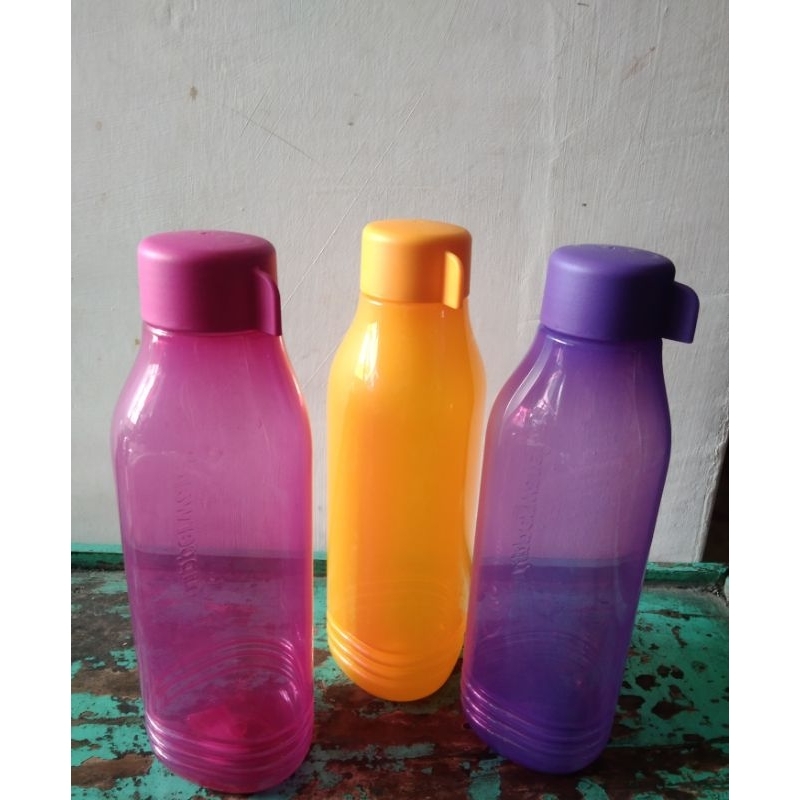 Botol Minum Eco Bottle 750 ml Hijau Tutup Ulir Tuppy