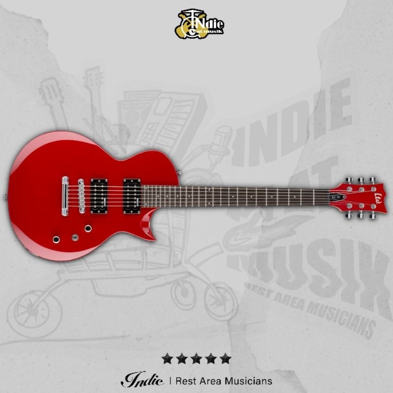 Gitar Elektrik ESP LTD EC10 Red Glossy Single Cutaway