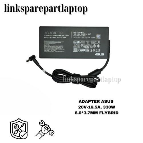 Adaptor Laptop 330W 20V 16.5A Laptop Charger Asus Rog Strix Scar17 18 Zephyrus-Duo-16 G733PY G733CX 