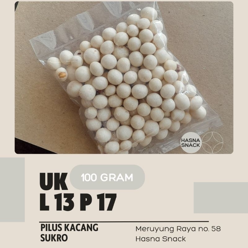 

[Hasna Snack] Pilus Kacang Sukro/Sukro Pilus/Pilus Sukro/Kacang Atom Sukro/Snack Kiloan 200 Gram