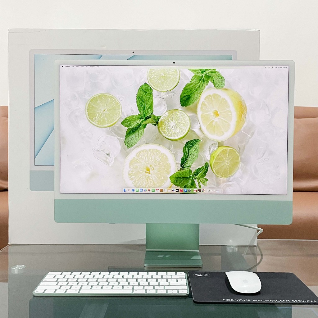 iMac M1 2021 24inch 16/1TB Z14L0005G CTO Green ex iBox (2 Port)