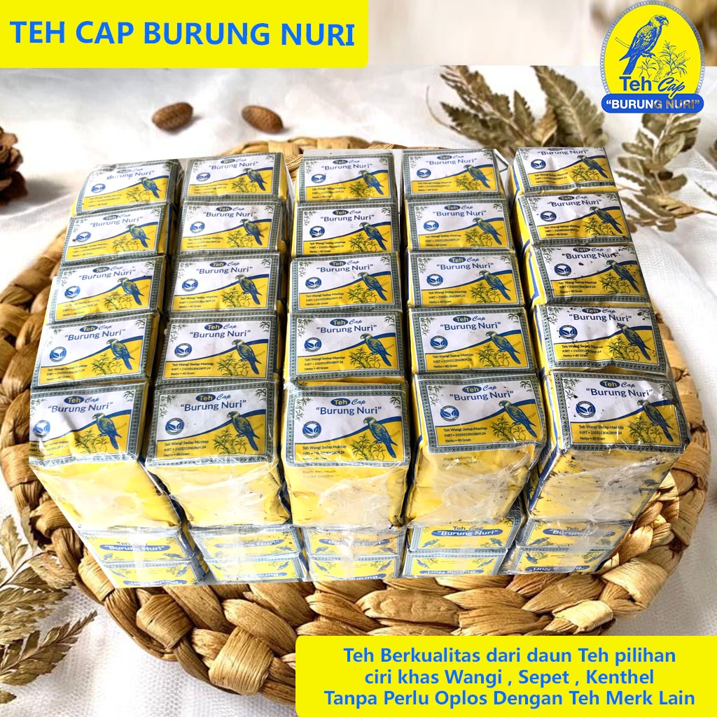 

Teh Cap Burung Nuri (Ball / 10 Slop / 100 Pcs)