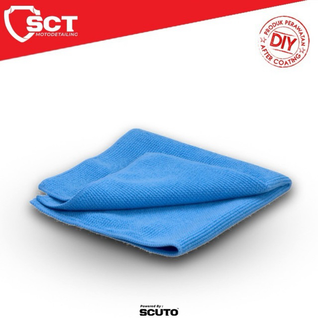 SCT LAP MICROFIBER MOTOR MICROFIBER MOBIL MICROFIBER TOWEL CLOTH LAP DRYING TOWEL ORIGINAL - KUNING