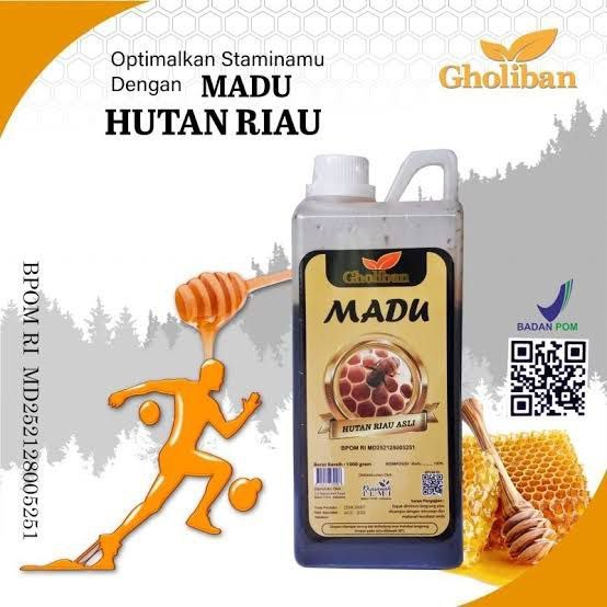 

Madu Gholiban Riau sudah berijin BPOM