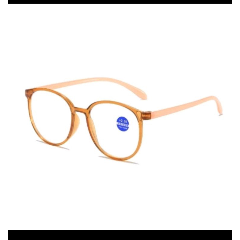 Kacamata Baca Plus +100 +150 +200 +250 +300 +350 + 400 Pria wanita fleksibel lensa