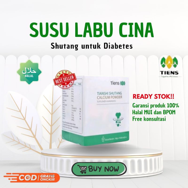 

SUSU LABU CHINA SHUTANG CALSIUM UNTUK DIABETES