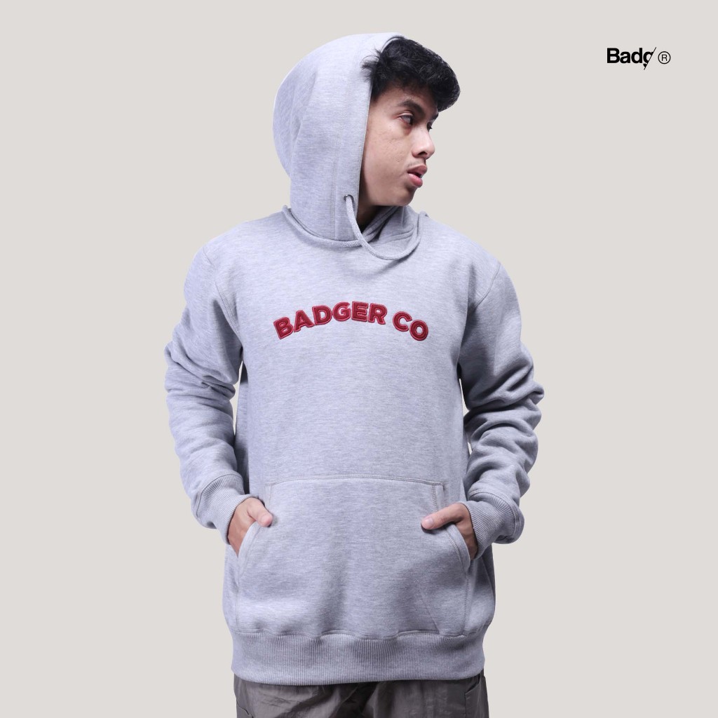 Badger Sweater Pullover Hoodie BADCO Misty