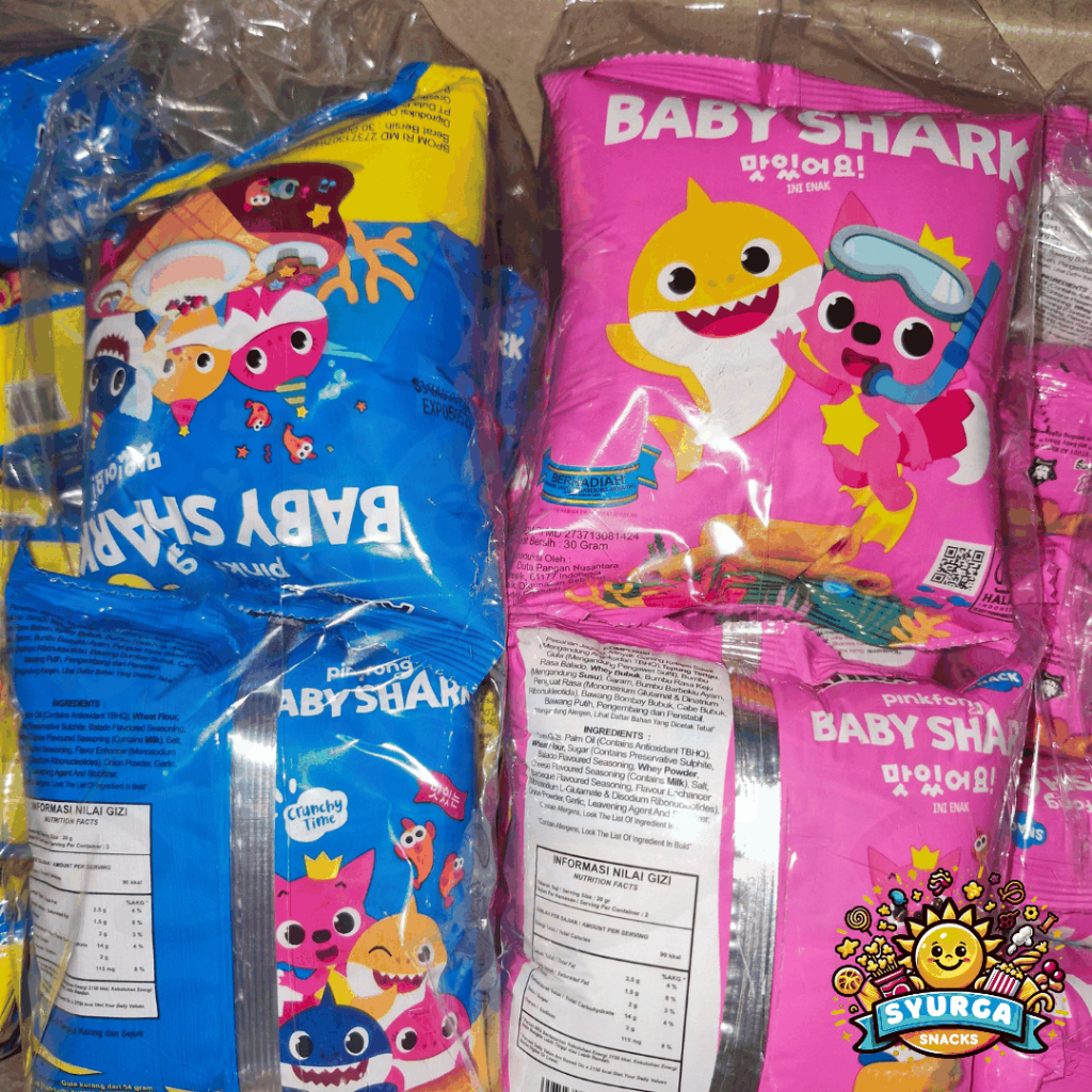 

PinkFong Baby Shark Snack (10 @30Gr)