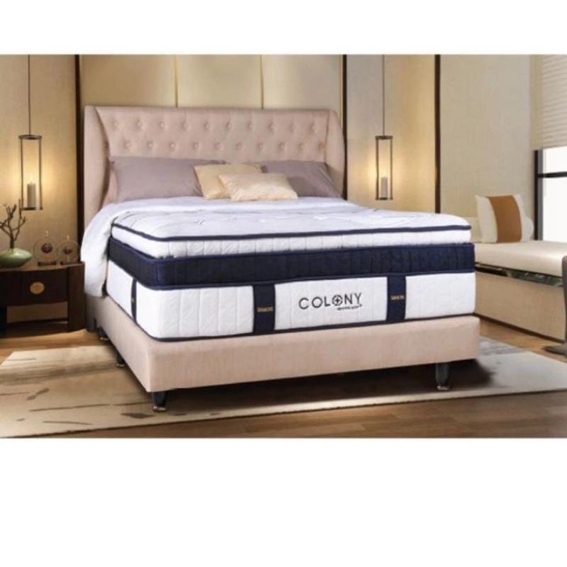 KASUR SPRING BED COLONY ELEGAN SPRING BED SIMMONS MINIMALIS SPRING BED PREMIUM