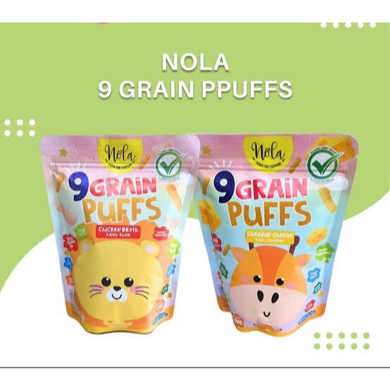

nola 9grain puffs jajanan baby