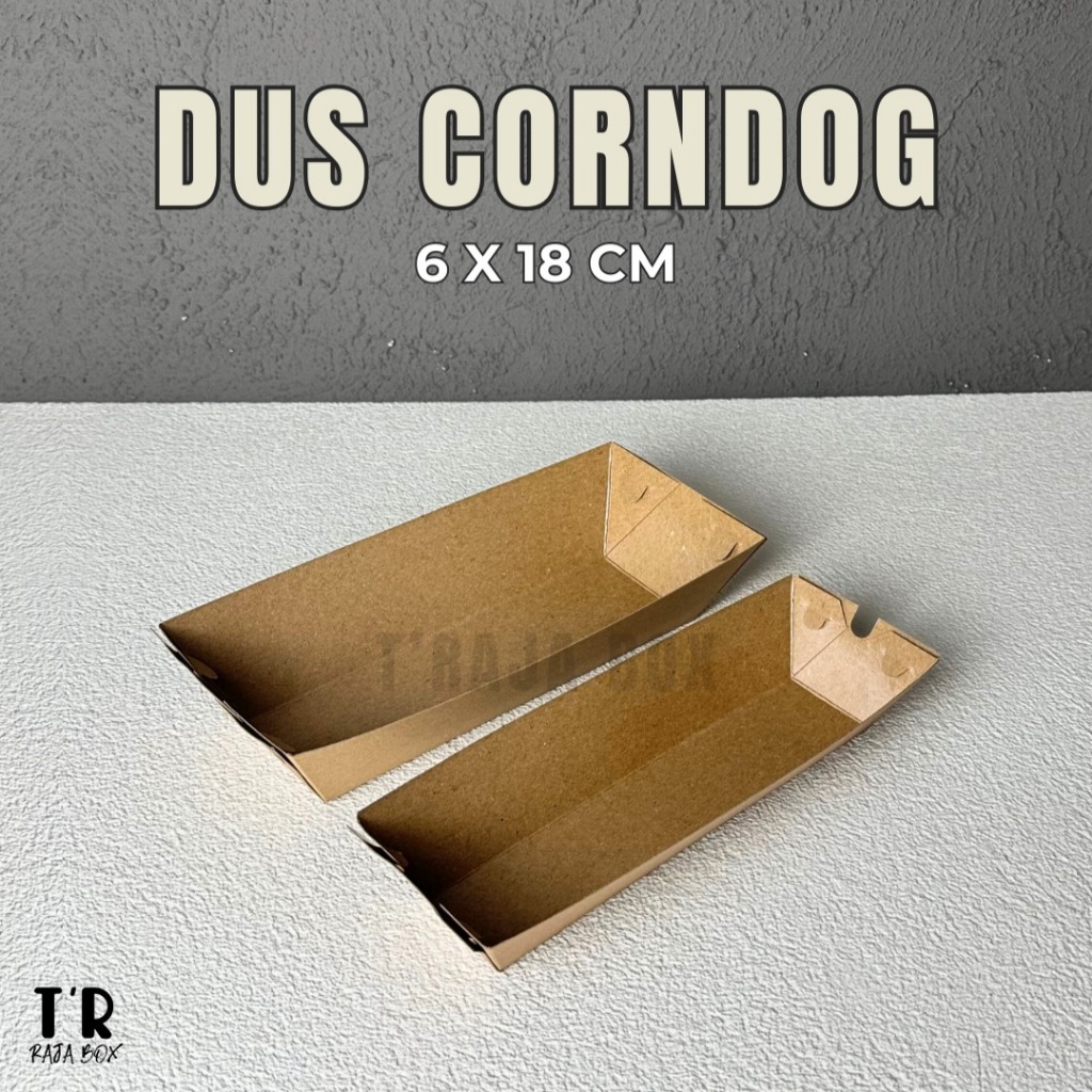 

Dus corndog cokelat 6x18 (50pcs/pack)