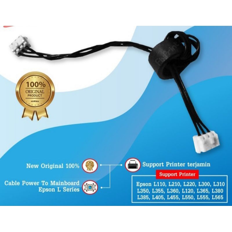 Kabel Power Mainboard Original Printer Epson L120