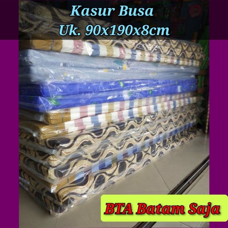 Kasur Busa Single (uk.90x190x8cm)(uk.75x190x6cm)/kasur kos/Kasur Bujang(Batam Saja)