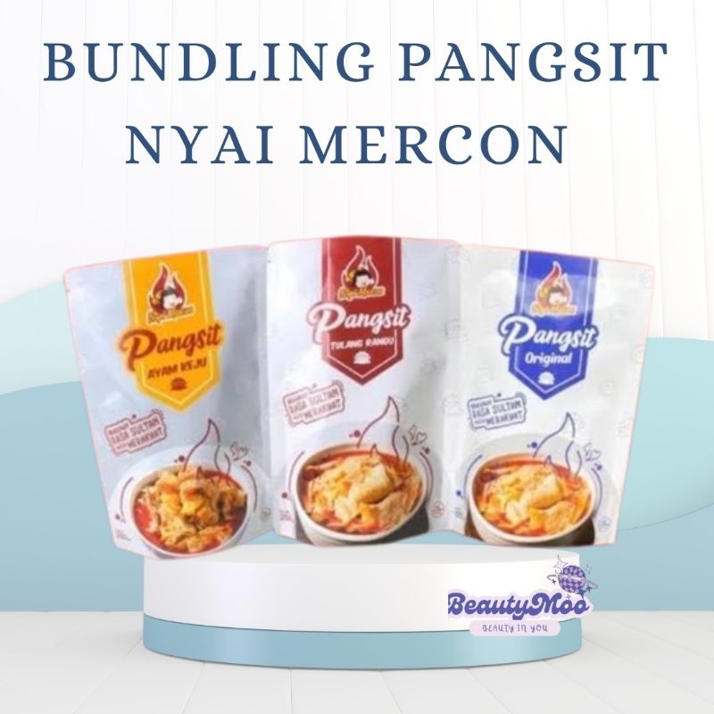 

Paket bundling pangsit viral nyai mercon