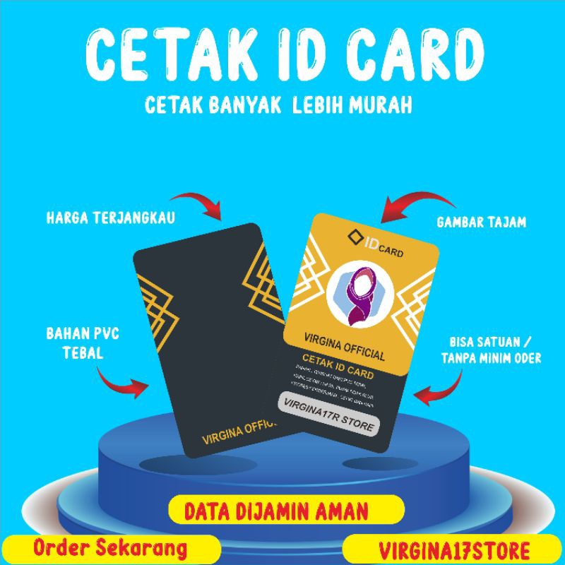 

CETAK ID CARD MURAH BAGUS HASIL TAJAM