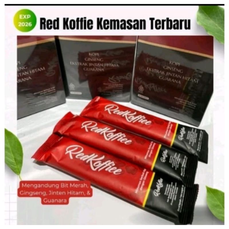 

red koffiee