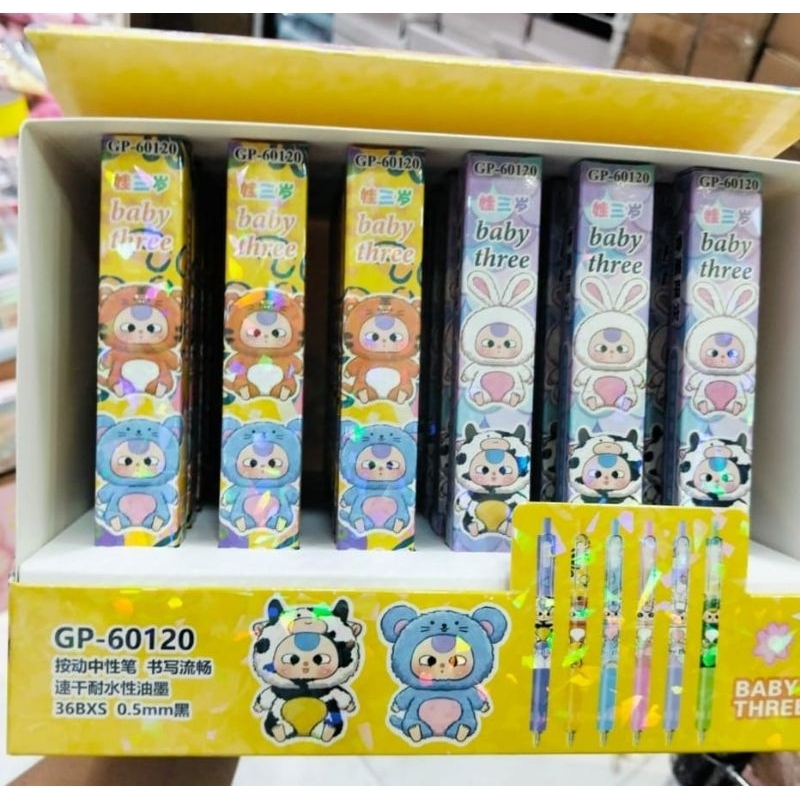 

1 BOX PEN BB BABY THREE ISI 36