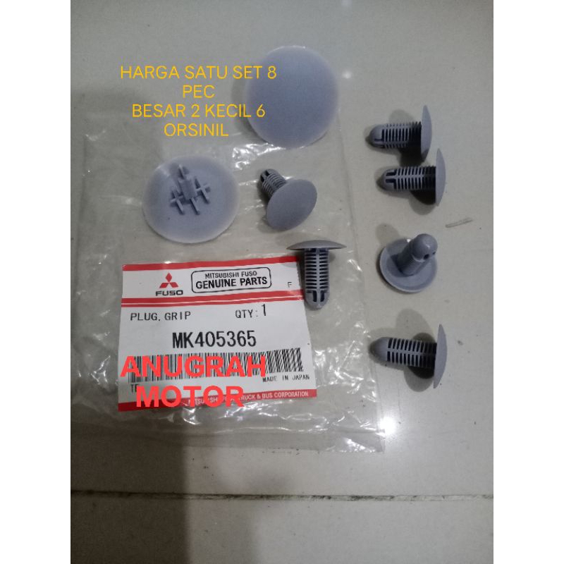 klip kancing plafon Mitsubishi canter Orsinil harga 1 pec untuk  Orsinil asli Mitsubishi ktb Japan h