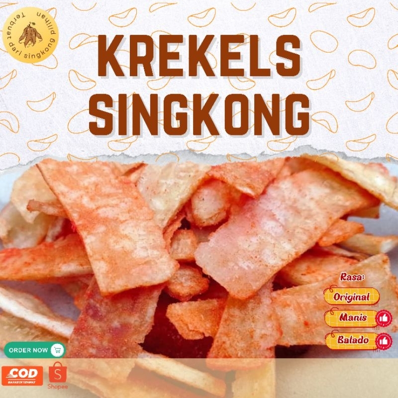 

keripik singkong balung kuwuk krekel