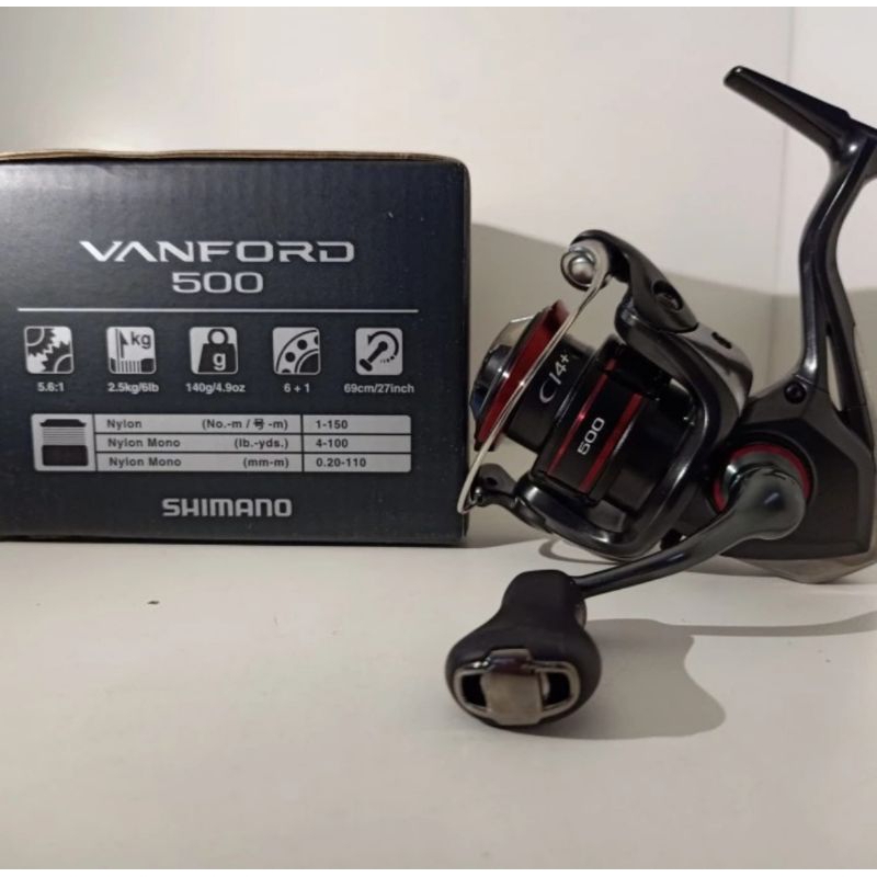Reel Shimano Vanford 500, garansi resmi shimano, limited edition