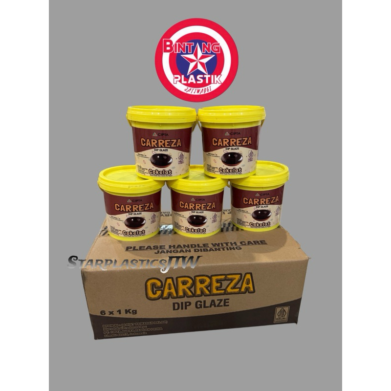 

TOP QUALITY!! CARREZA by CHOCC 168 Dip Glaze Cokelat / Taro / Tiramisu / Green Tea / Choco Crunchy 1 kg / Selai Chocolate Pasta / Collins Coklat HALAL