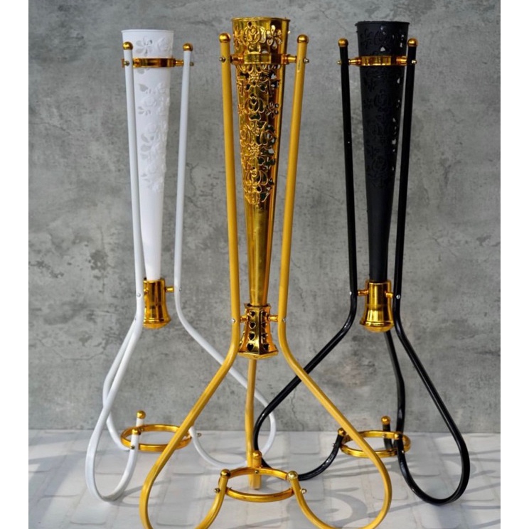 POT STANDING BESI POT CORONG BESI