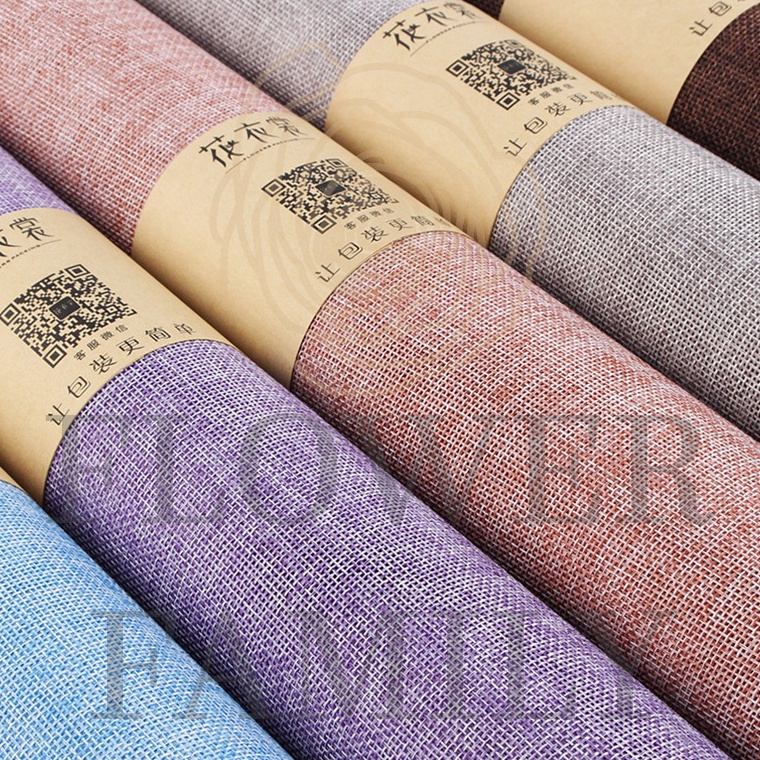 

Murah Bermutu Flower Family Jute Roll Flower Wrapping Paper Korea Kertas Bunga Roll Jute Korea Karung Goni Mesh RollKertas Buket Bunga Wisuda Anniversary