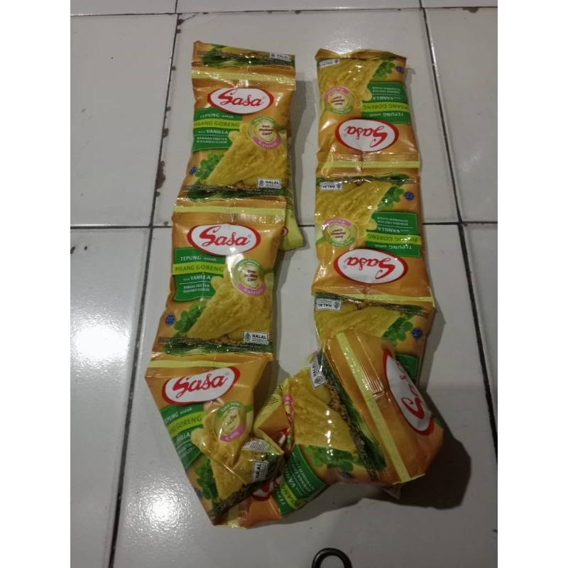 

TEPUNG SASA PISANG GORENG RENCENG ISI 10 SACHET