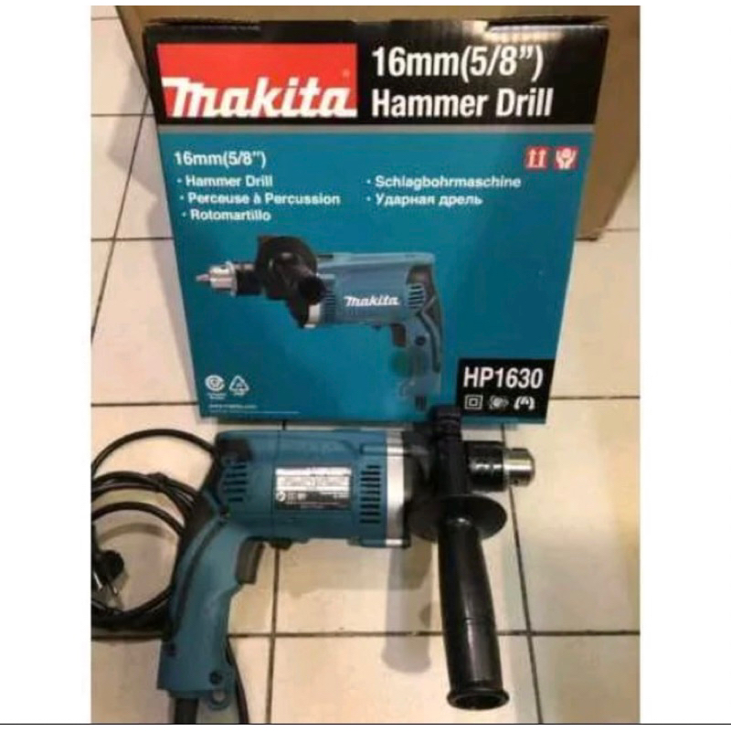 MAKITA MESIN BOR BETON / MESIN BOR TANGAN HP1630 13” MAKITA