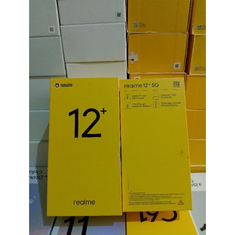 dus box hp realme 12+ original copotan