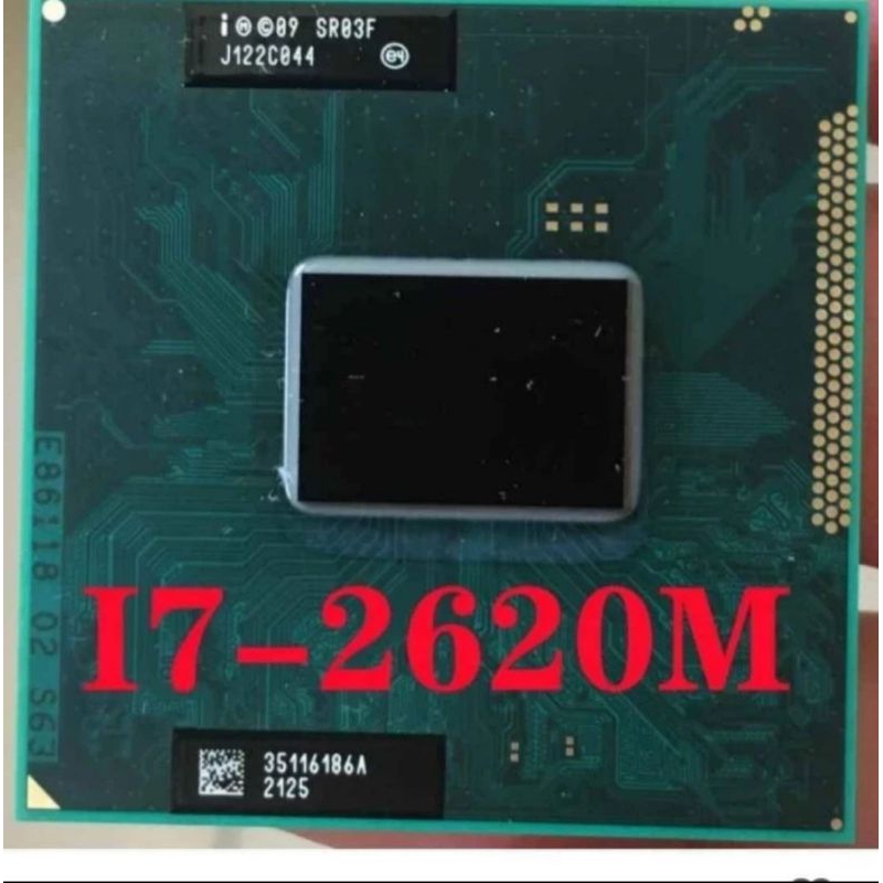 Processor laptop Intel core i7 2620m