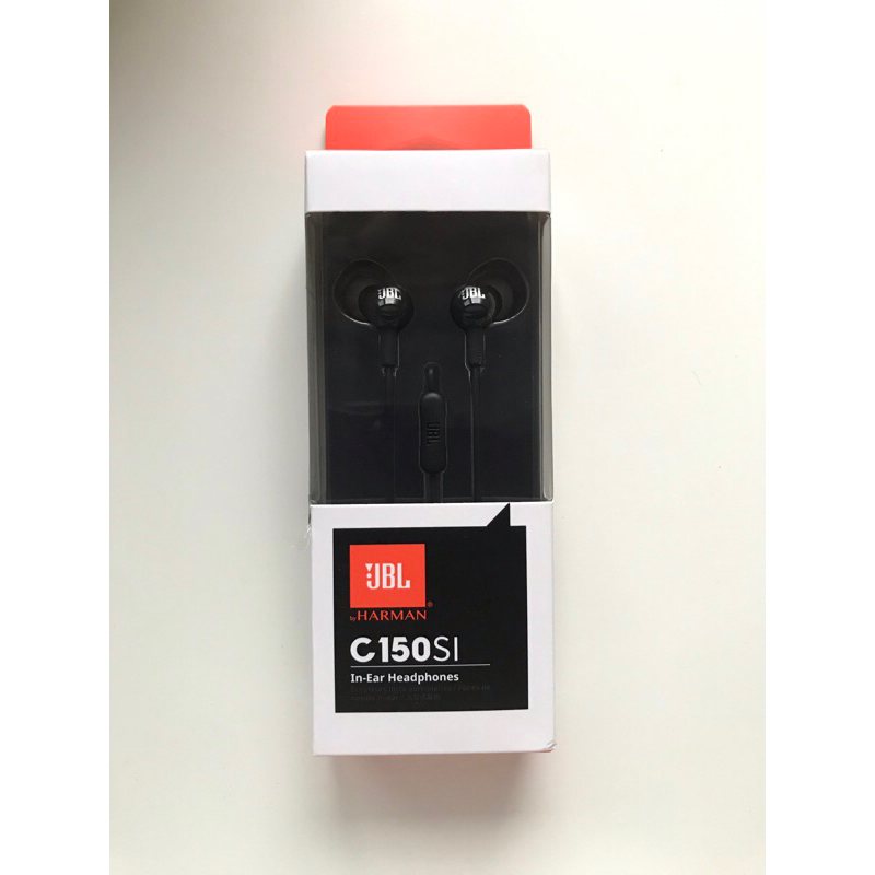 NEW JBL C150SI EARPHONE HEADSET ORIGINAL SEGEL WARBA HITAM
