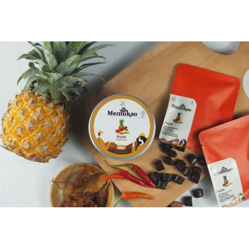 

Coklat kunyah isi rujak 250g