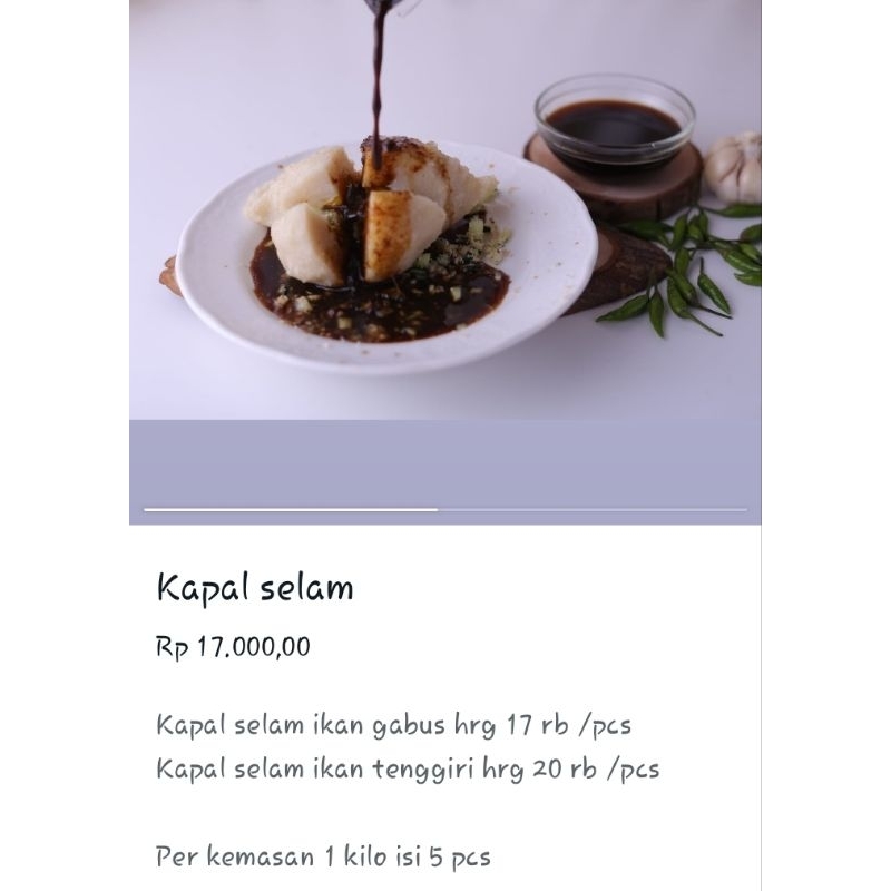 

pempek syamil kapal selam