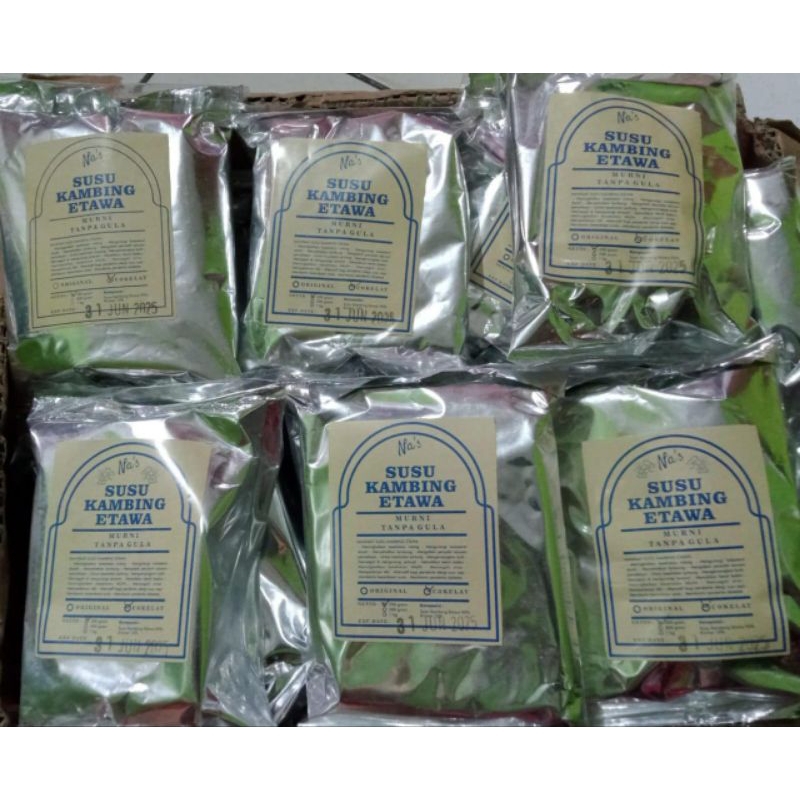 

NAS SKE SUSU KAMBING FREE SUGAR 200GRAM COKLAT