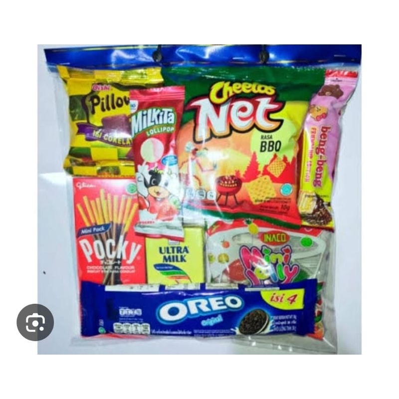 

Snack isian goodie bag