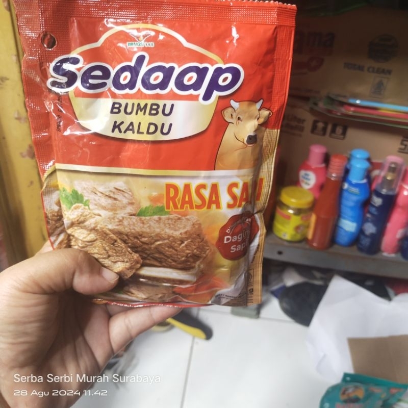 

bumbu kaldu penyedap rasa sedaap 250 gram