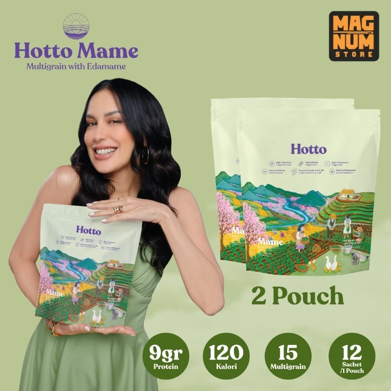 

Hotto Mame Protein Multigrain With EDAMAME 2 Pouch