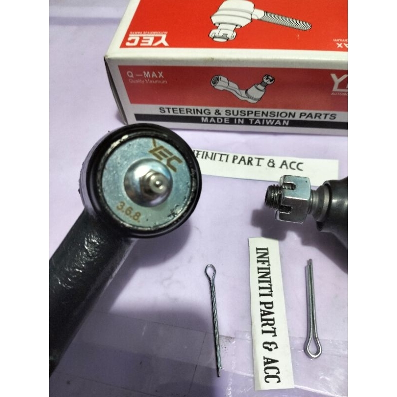TIE ROD END SET MITSUBISHI COLT L300 DISEL SOLAR ORIGINAL YEC TAIWAN