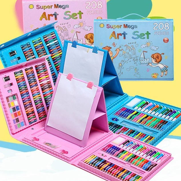 

Paling Terbaru Crayon Anak Pengasah 28pcs Set Alat Menggambar Melukis Anakanak Crayon Cat Air Pensil