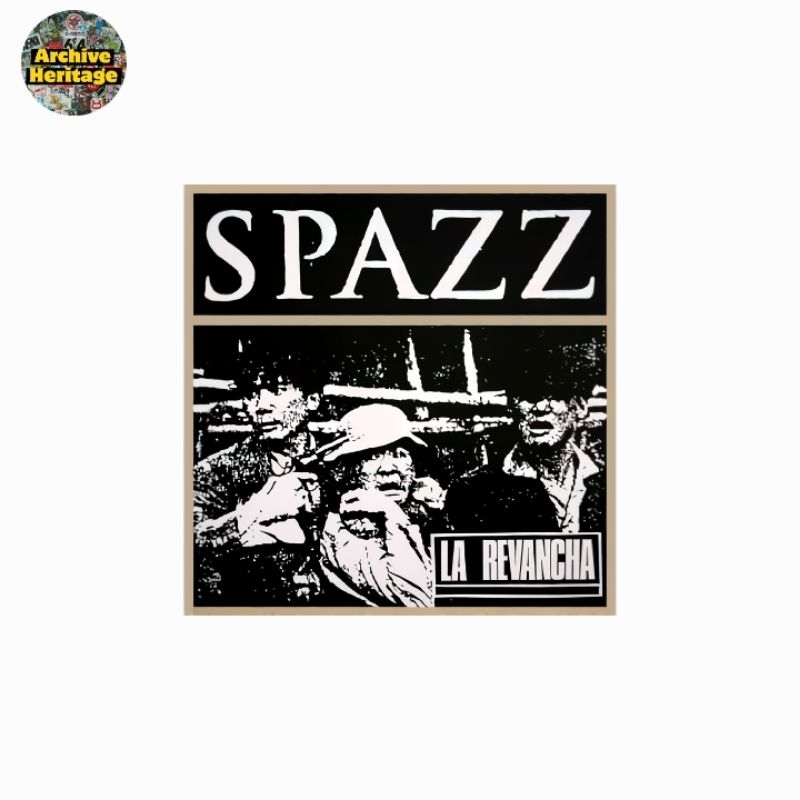 

sticker band Spazz La Revancha hardcore punk powerviolence stiker