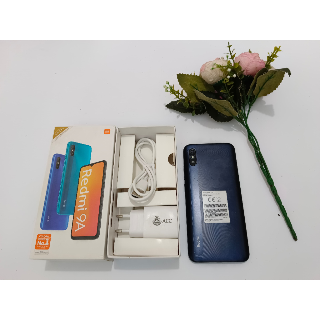 SECOND REDMI 9A RAM 2/32 FULLSET ORIGINAL