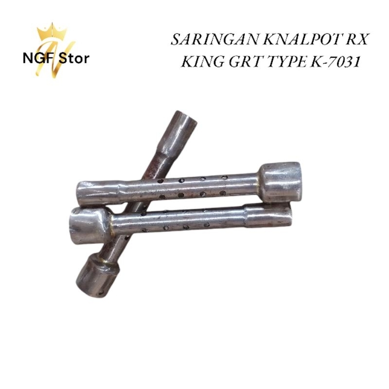 SARINGAN / SARANGAN KNALPOT RX KING GRT TYPE K-7031 PNP ALTEC DAN BOPAD
